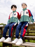 小学生校服春秋款运动服，一年级班服定制儿童，三件套夏季幼儿园园服