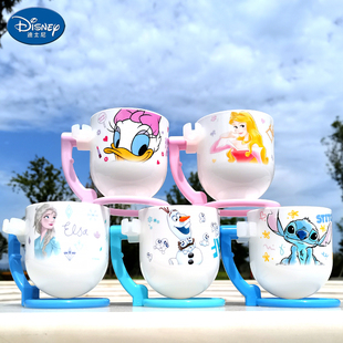 迪士尼可爱防摔儿童刷牙杯漱口杯宝宝创意洗漱杯牙杯家用牙缸卡通