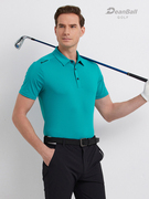 高尔夫短袖t恤男士翻领透气运动上衣夏golf服装男速干半袖帅气款