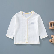婴儿防晒衣男女宝宝空调服纯棉薄款0-1岁3新生儿夏季开衫外套韩版