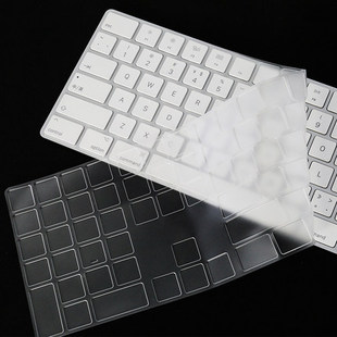 imac键盘膜适用苹果一体机妙控二代键盘保护膜，超薄透明按键贴tpu