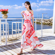 西子美丽心情设计师 沙滩度假连衣裙
