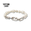 英国vixtorm®手链hernari手链，奥地利珍珠s925银不规则珍珠