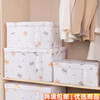 牛津布卡通收纳盒可折叠手提印花收纳箱大容量衣物玩具收纳储物柜