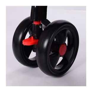 小阿龙婴儿推车车轮配件转向轮前轮后轮煞车轮塑料发泡轮伞车浩硕