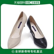 韩国直邮色拉 SAERA S20P021米色，黑色女高跟鞋6CM