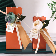 创意喜糖盒婚庆结婚糖果包装盒欧式婚礼糖盒回礼礼盒喜塘袋子
