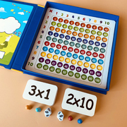 儿童磁性数字运算蒙氏教具3-6岁宝宝数学学习卡片早教益智力玩具