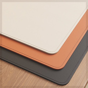 鼠标垫超大号电脑桌垫办公室桌面，键盘皮革高级感书桌垫子桌布定制