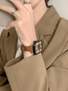 适用iwatch8s9表带applewatch7苹果s7夏s6个性，6代se手表5真皮4小众，3细s8女生44mm高级ultra智能iphonewatch