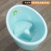 宝宝泡澡桶可坐儿童婴儿洗澡桶加厚一体式浴桶盆家用大号小孩澡盆
