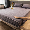 枕爱亿加厚牛奶绒床笠单件法兰绒珊瑚绒防滑床垫套床罩1.5m1.8米