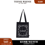 teenieweenie小熊奥莱单肩包女夏季女包帆布包包大容量学生