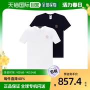 香港直邮潮奢versace范思哲男士，medusalogo印花两件套t恤