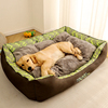 狗窝冬季保暖可拆洗大型犬，金毛大狗狗垫子，床柴犬四季通用宠物沙发