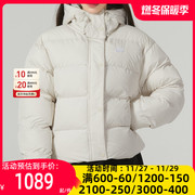nike耐克棉服女装，白色厚外套23冬季运动服保暖棉衣fd8291-104