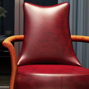 美式休闲椅老虎椅接待椅皮艺欧式单人沙发椅鱼尾椅洽谈椅个性创意
