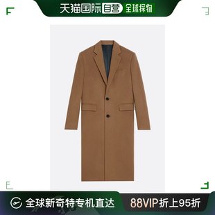 香港直邮潮奢 Celine 思琳 女士 单排扣羊毛大衣 2M893511R