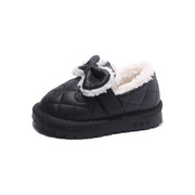女童棉鞋冬季保暖雪地靴婴幼儿，童女宝宝软底，学步小童加绒鞋潮