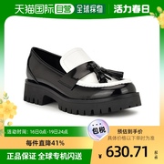 美国直邮nine west 女士 时尚休闲鞋玖熙皮鞋圆头平底鞋