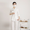美容师工作服女高端新款春夏时尚养生会所技师服足疗足浴气质套装