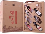 泸州窖头曲60周年纪念酒小酒版52度浓香型白酒 单盒125ml×7瓶