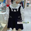 22秋季女童学院风长袖假两件连衣裙TKOM223852K OM223852