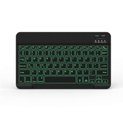 迷你10寸夜光蓝牙小键盘ipad，平板电脑笔记本，无线键鼠套装定制logo