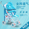 婴儿推车夏季宝宝推车超轻便折叠可坐可躺手推车简易便携儿童伞车
