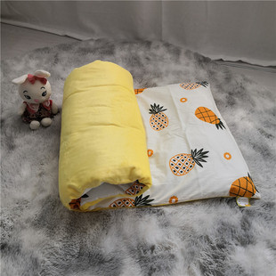 幼儿园床垫子棉加绒垫套儿童床褥四季宝宝床午睡婴儿床丝绵垫芯