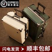 旅行箱拉杆密码登机行李箱男女学生皮箱子20寸结实耐用加厚大容量