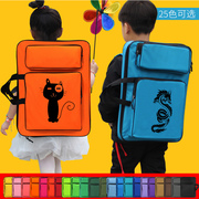 免费印图8K画袋儿童画画包美术袋小学生美术生工具包收纳袋画板包手提双肩背包多功能画板袋一件可以印图