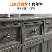 哑光复古漆仿古做旧木漆柜子，桌子家具木器，漆面翻新改色木头漆自刷