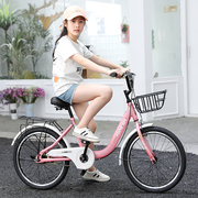 上海永久牌20寸自行车，青少年儿童单车男孩女孩轻便通用学生车