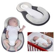 婴儿定型枕防偏头纠正新生儿宝宝枕头初生防侧翻床垫
