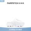 Adidas阿迪达斯女士logo压纹穿孔木屐凉鞋FARFETCH发发奇