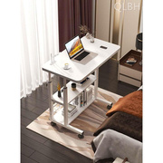 简易床边桌升降桌多功能可升降加高床头小桌板笔记本电脑支架床上