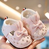 女宝宝凉鞋夏季公主鞋学步鞋洞洞鞋软底6-10-12个月婴幼儿步前鞋
