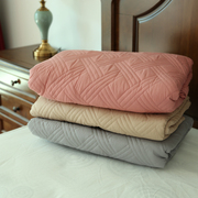 加厚绗缝纯棉床笠纯色，1.5m1.8席梦思床垫套全棉保护套可机洗褥子
