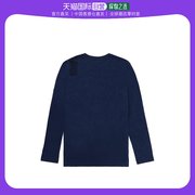 香港直邮EMPORIO ARMANI 男士深蓝色长袖T恤 P1T22J-P1Q4J-918