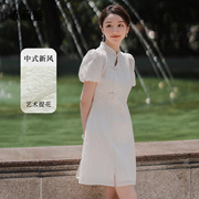 618歌莉娅新中式旗袍连衣裙女夏装国风气质裙子1B5R4K200