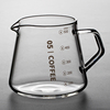 耐热玻璃咖啡分享壶 滴漏式手冲咖啡壶耐高温美式挂耳咖啡壶