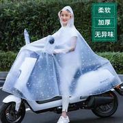 雨衣电动车专用摩托车雨披防暴雨，成人男女全身加大加厚雨衣双帽檐