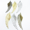 DIY饰品配件大小号翅膀羽翼花片对翅天使的翅膀小公主装饰金属片