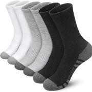 大码袜子男士长筒棉袜黑白跨境外贸秋冬款中筒袜篮球运动袜子