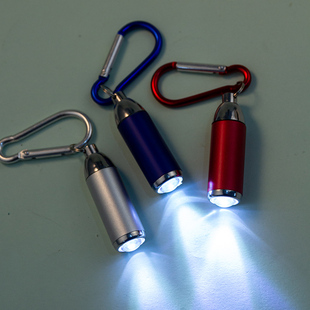 led手电筒钥匙扣挂件创意个性简约汽车钥匙链包包挂饰户外小工具