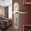 极速家用房间室内卧室锁具工程实心把手板手锁钢木门门锁通用型门
