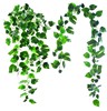 防火阻燃仿真绿萝藤条装饰假花树叶仿真绿叶植物塑料藤蔓缠绕壁挂
