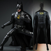 闪电侠基顿蝙蝠侠衣服，batman万圣节cos服装cosplay角色，扮演表演服