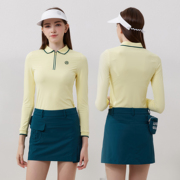 秋季高尔夫女士长袖上衣，裙子套装女装女裙，韩版时尚百搭golf服装